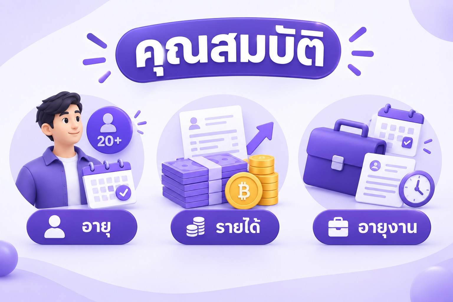 คุณสมบัติเบื้องต้นสำหรับสมัครบัตรเครดิตออนไลน์