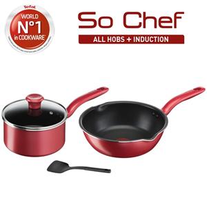 So chef Cookware Set 4 Pcs.