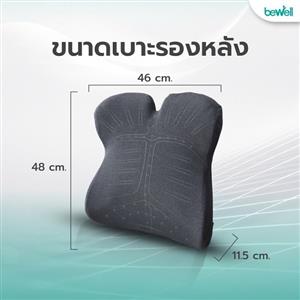 เบาะรองหลังเมมโมรี่โฟม รุ่น Ergocushion Plus EC03
