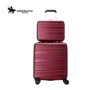 Giogracia Polo Club Setกระเป๋าเดินทาง รุ่น Duet (65005) (ขนาด 19นิ้วและ12นิ้ว)สีแดง
