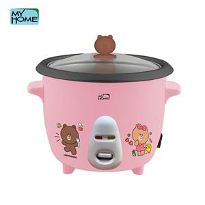 My Home Rice Cooker Size 1 L. Glass Cover RC1002 MH Pink