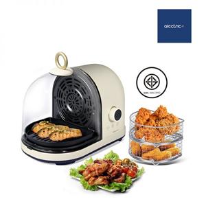 Alectric Plus Capsule 2 in 1 fryer with grill without oil model A-SM3