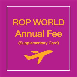 AEON ROP Platinum Annual Fee (Supplementary card)