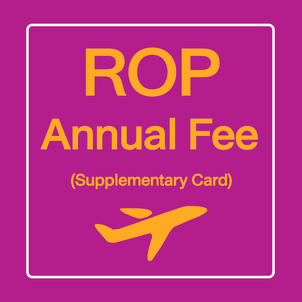 AEON ROP WORLD Annual Fee (Supplementary card)