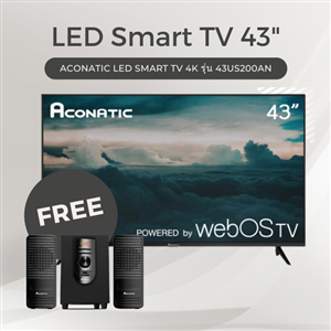 ACONATIC LED Smart TV 4K รุ่น 43US200AN
