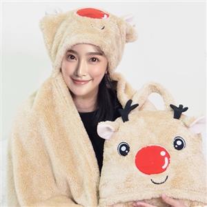 Blanket pillow Reindeer