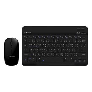 ASAKI Wireless Bluetooth Keyboard and Mouse