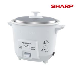 Sharp Electric Rice Cooker KSH-Q03 (White)